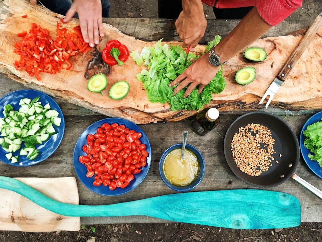Heart health nutrition concept